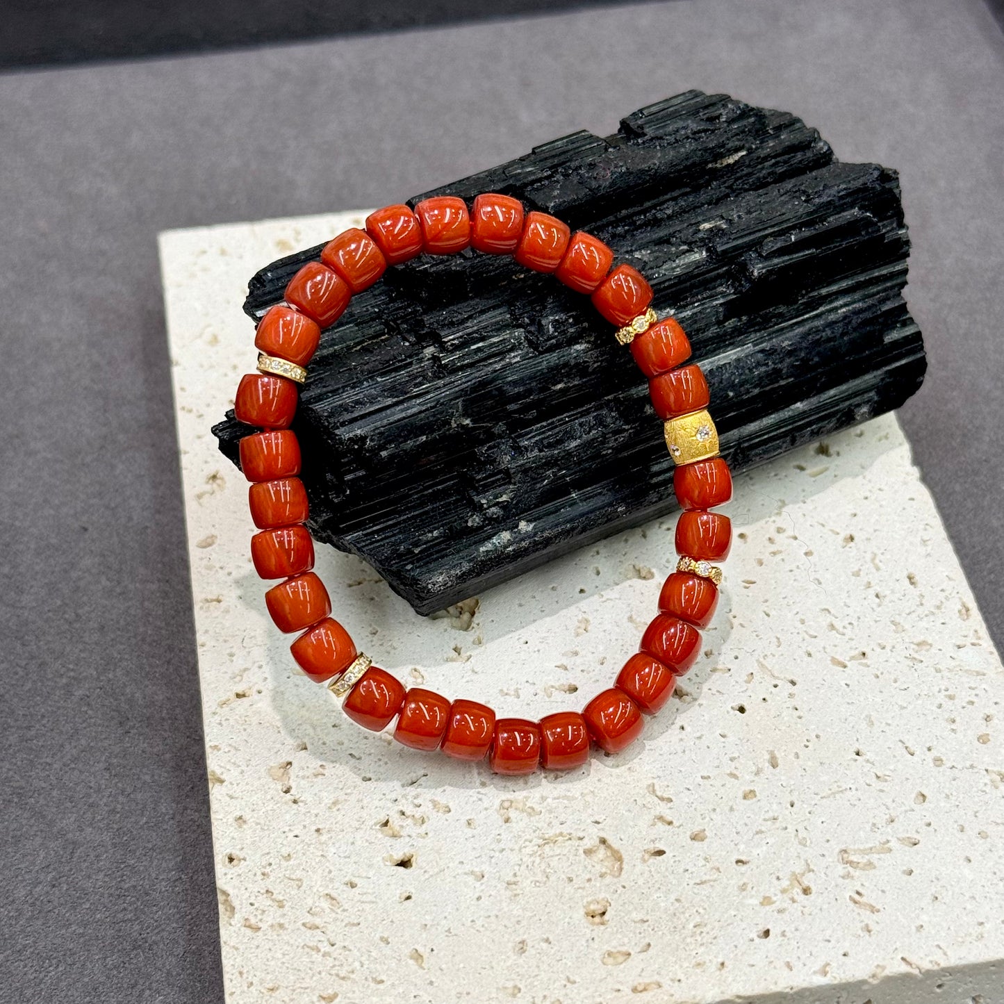 South Red Agate Bracelet - Vitality & Elegance