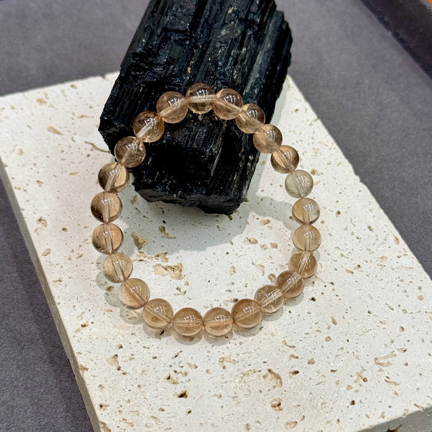 Champagne Topaz Bracelet - Internal Elegance