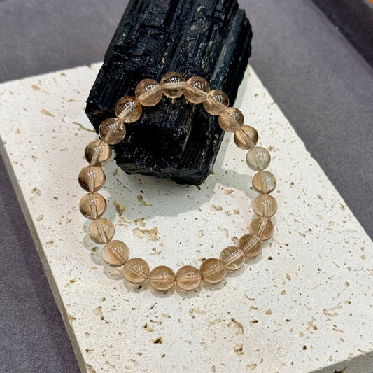Champagne Topaz Bracelet - Internal Elegance
