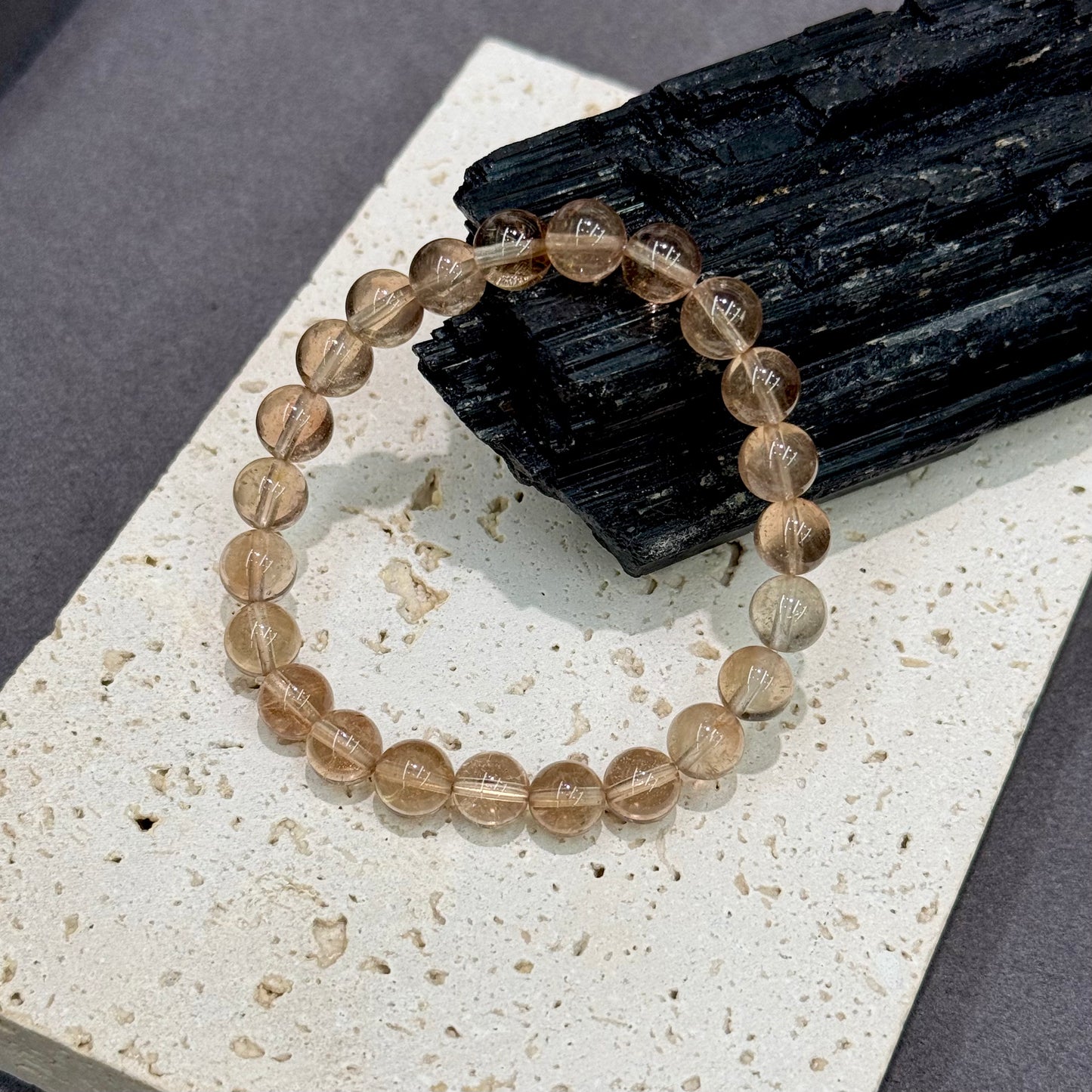 Champagne Topaz Bracelet - Internal Elegance