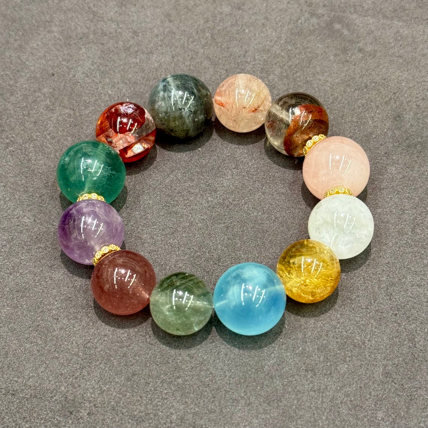 Universal Elements Multi-Gem  Bracelet - Planets