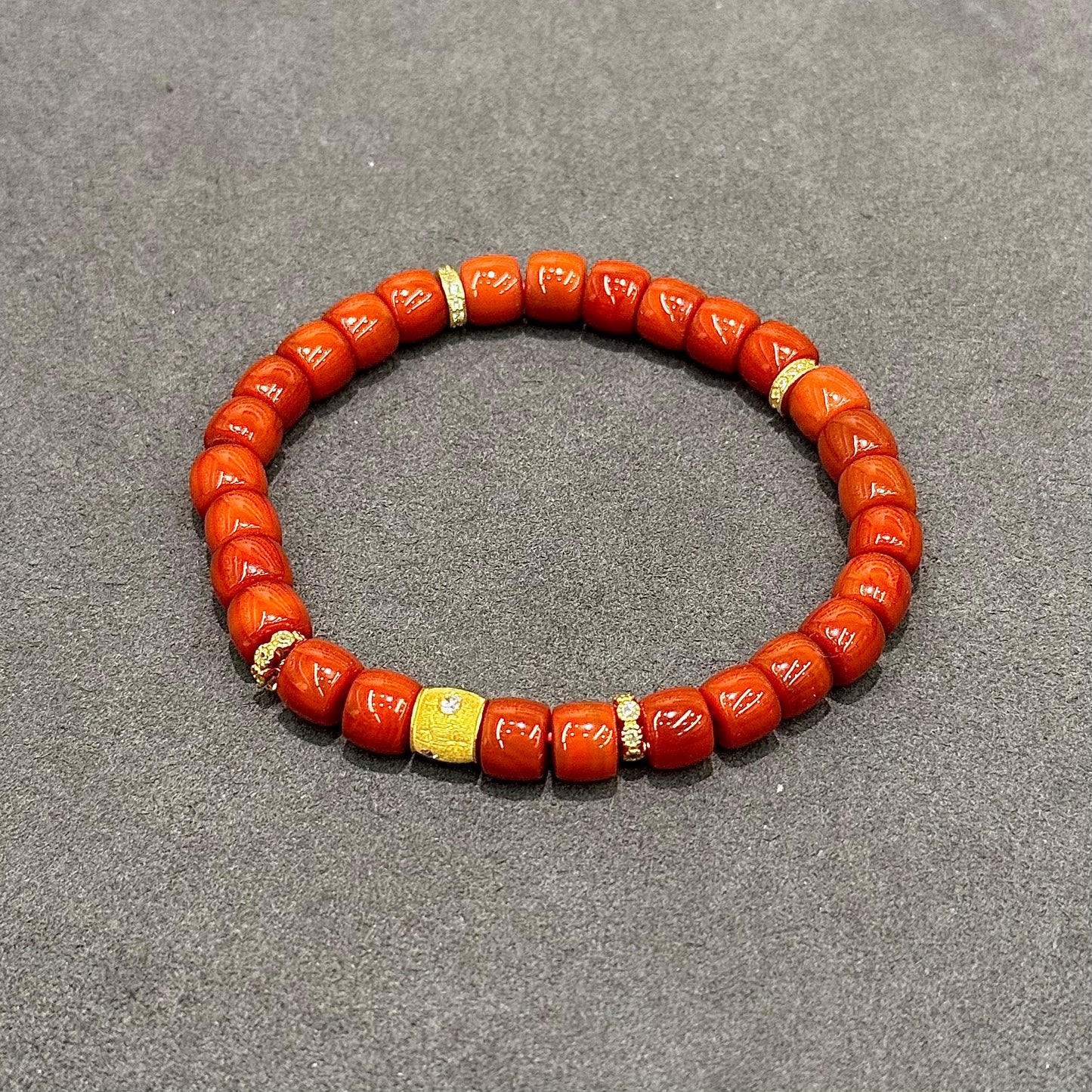 South Red Agate Bracelet - Vitality & Elegance