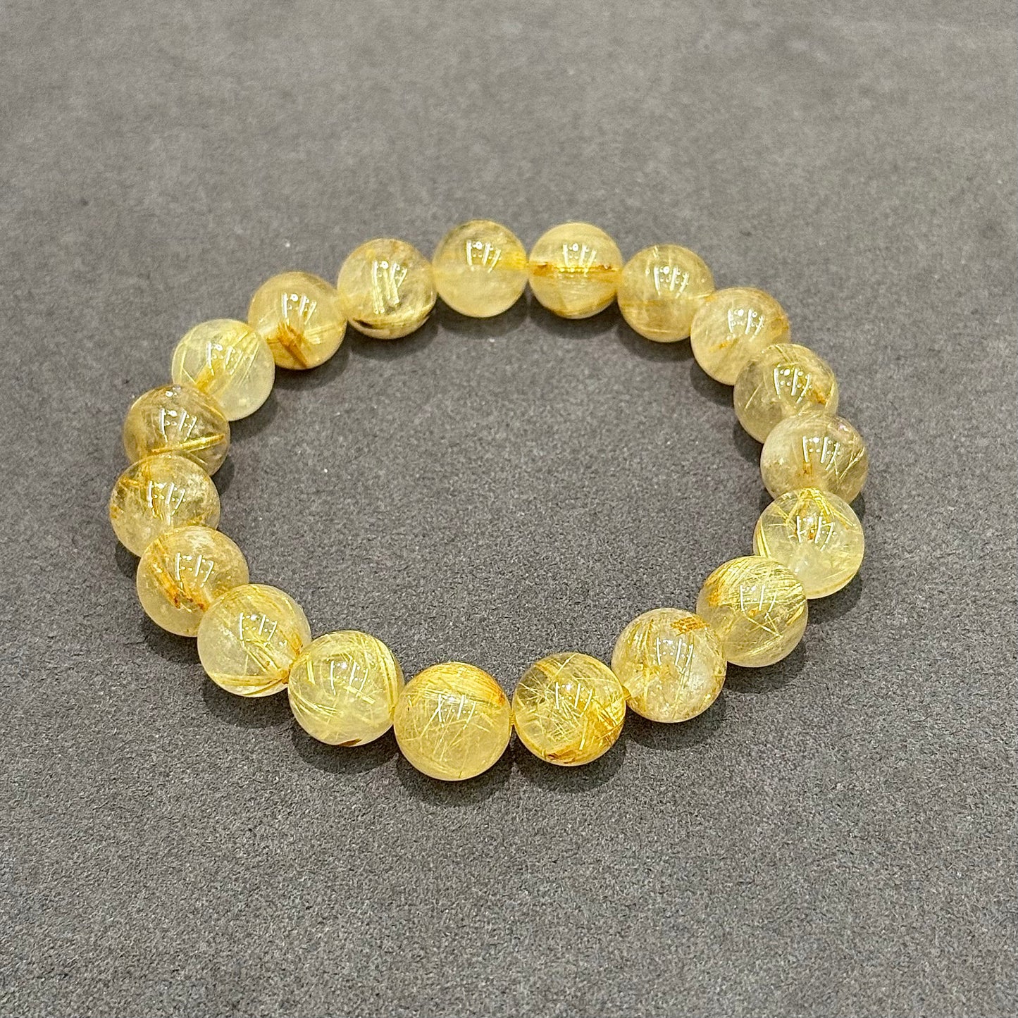 Golden Rutilated Quartz Bracelet - Prosperity
