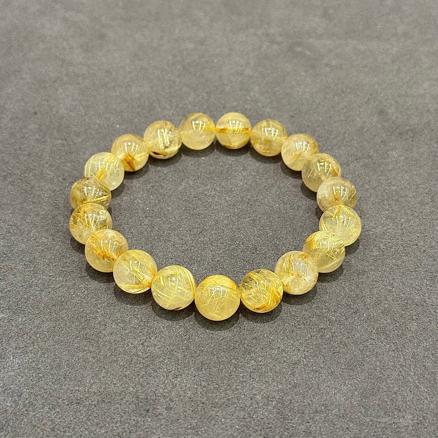 Golden Rutilated Quartz Bracelet - Prosperity