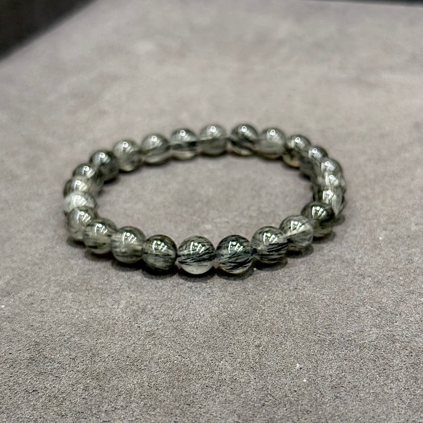 Black Rutilated Quartz Bracelet - The Same Direction