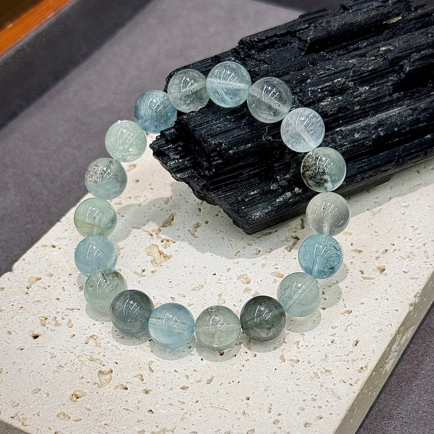 Candy Aquamarine Bracelet - Mint Candy Wave