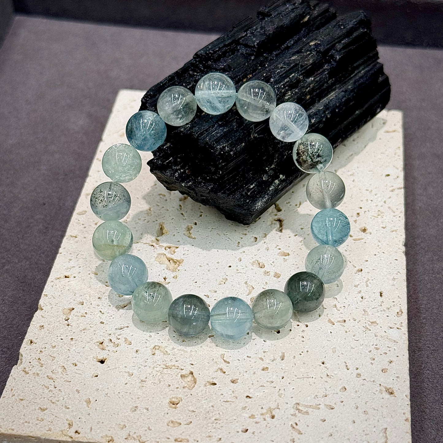 Candy Aquamarine Bracelet - Mint Candy Wave