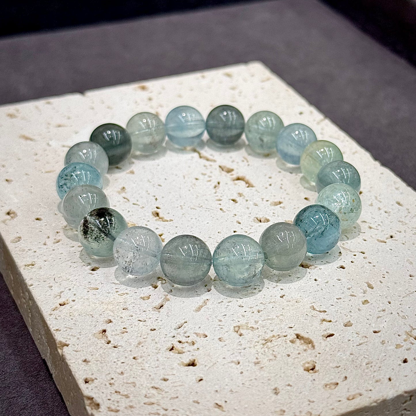 Candy Aquamarine Bracelet - Mint Candy Wave
