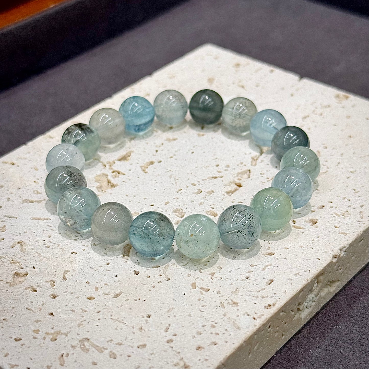 Candy Aquamarine Bracelet - Mint Candy Wave