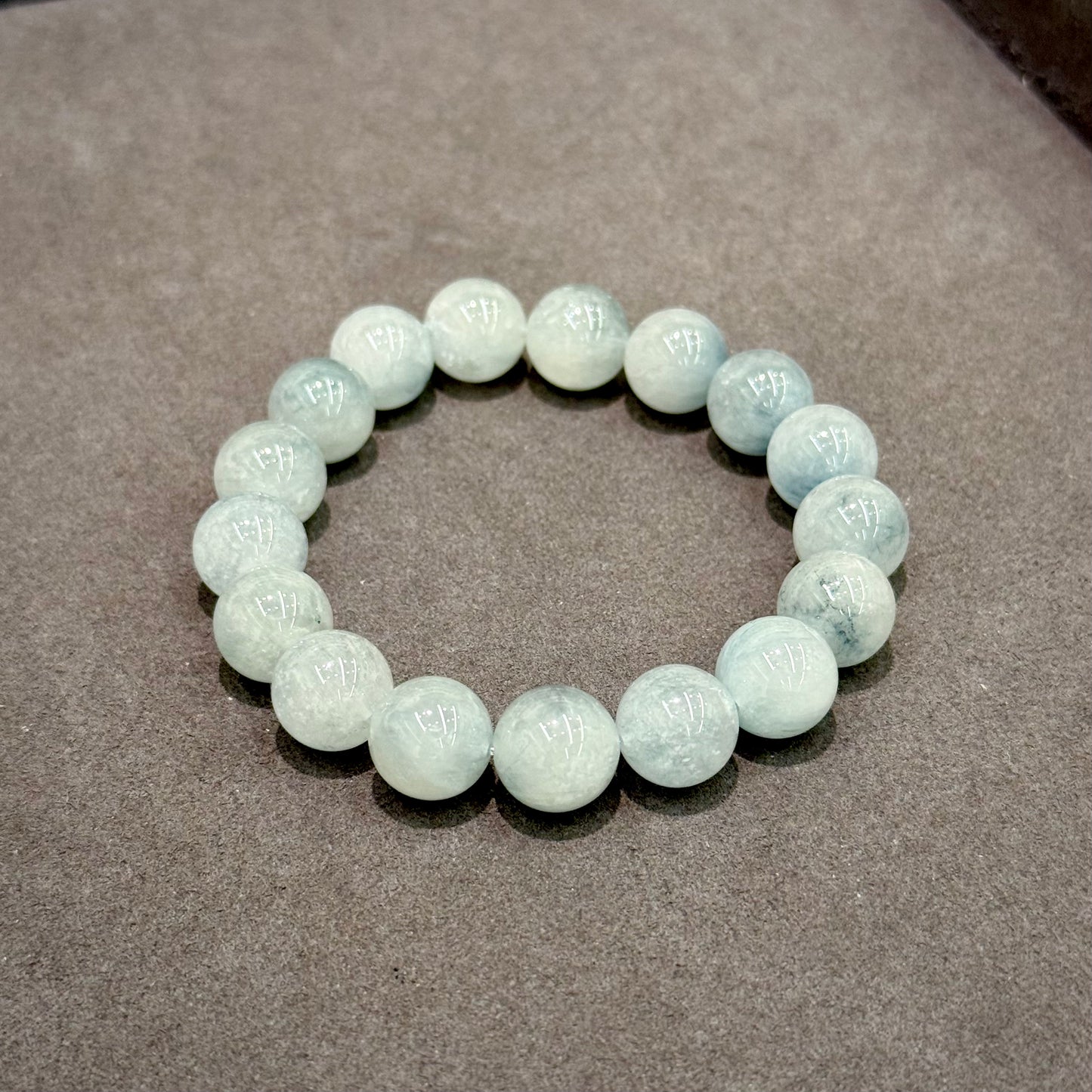 Blue Rutilated / Rabbit Hair Quartz Bracelet - Blue Rabbit