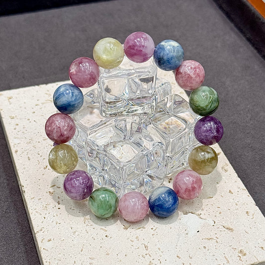 Multicolor Emerald Mica Bracelet - Candy Shine