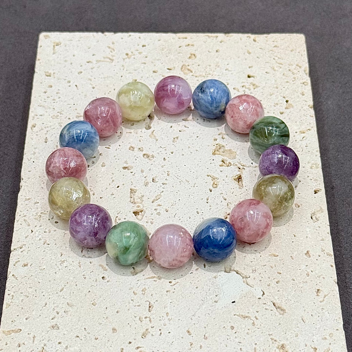 Multicolor Emerald Mica Bracelet - Candy Shine