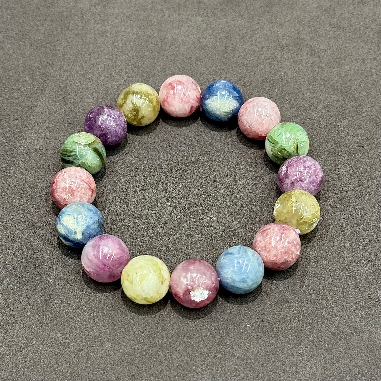 Multicolor Emerald Mica Bracelet - Candy Shine