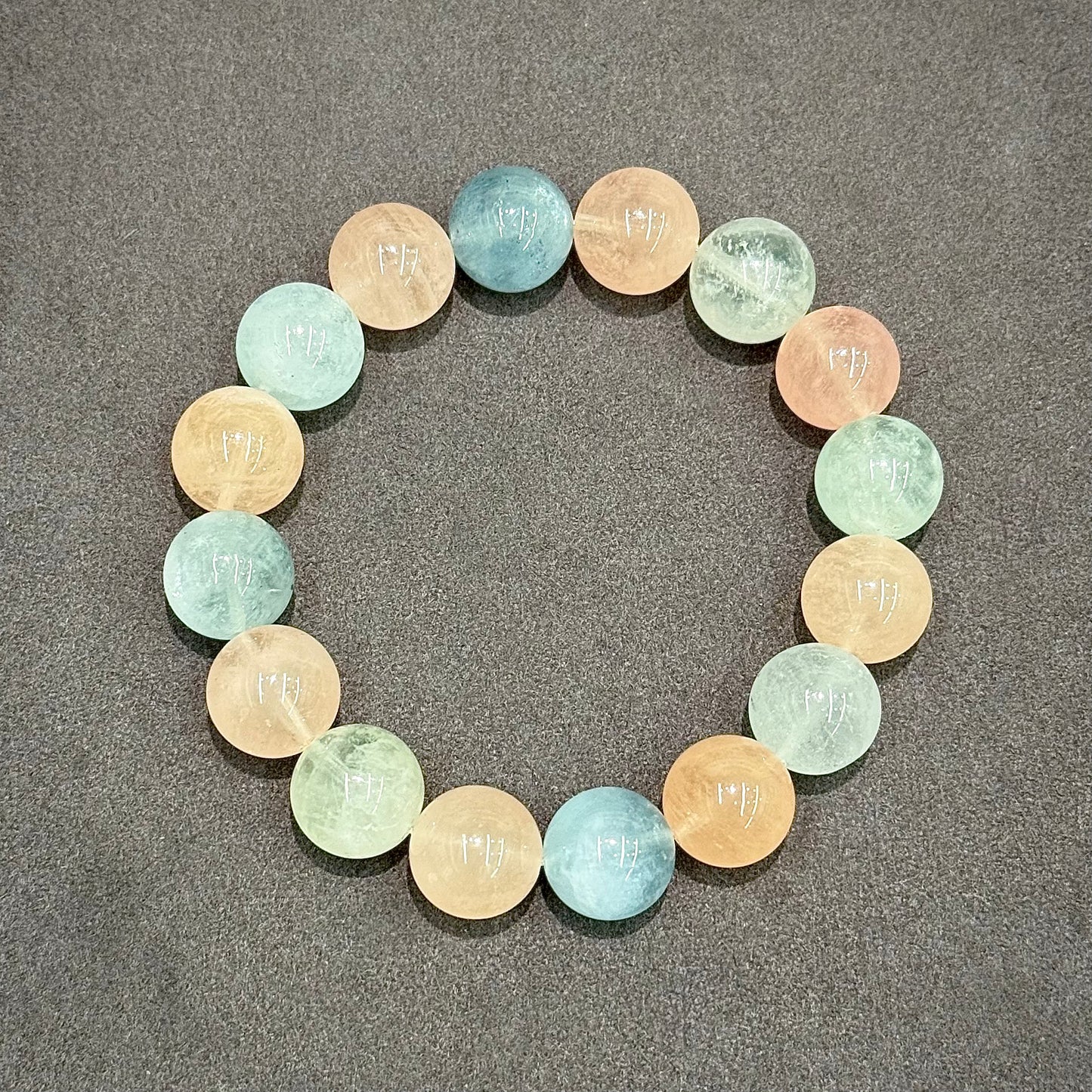 Multicolor Morganite Bracelet - Icy Candy & Blossom