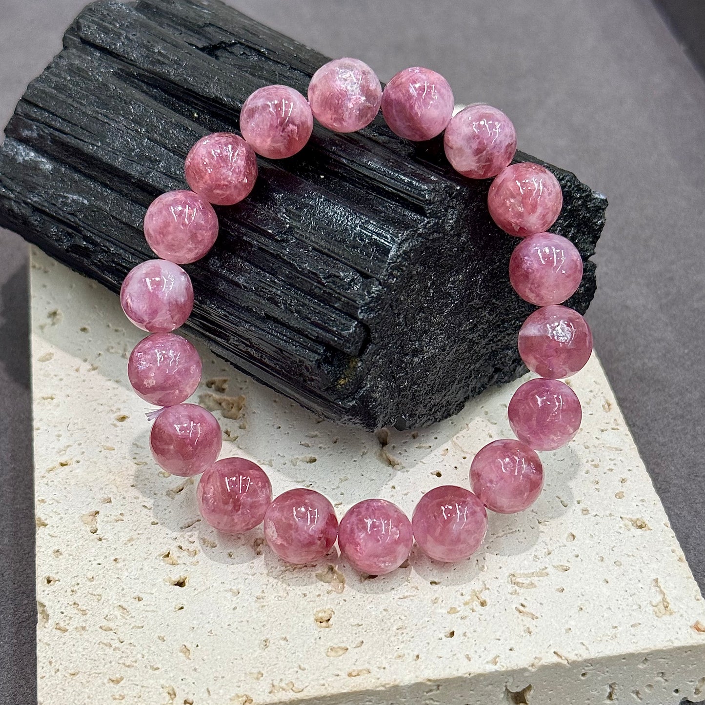 Pink-Purple Emerald Bracelet - Rosy Amora