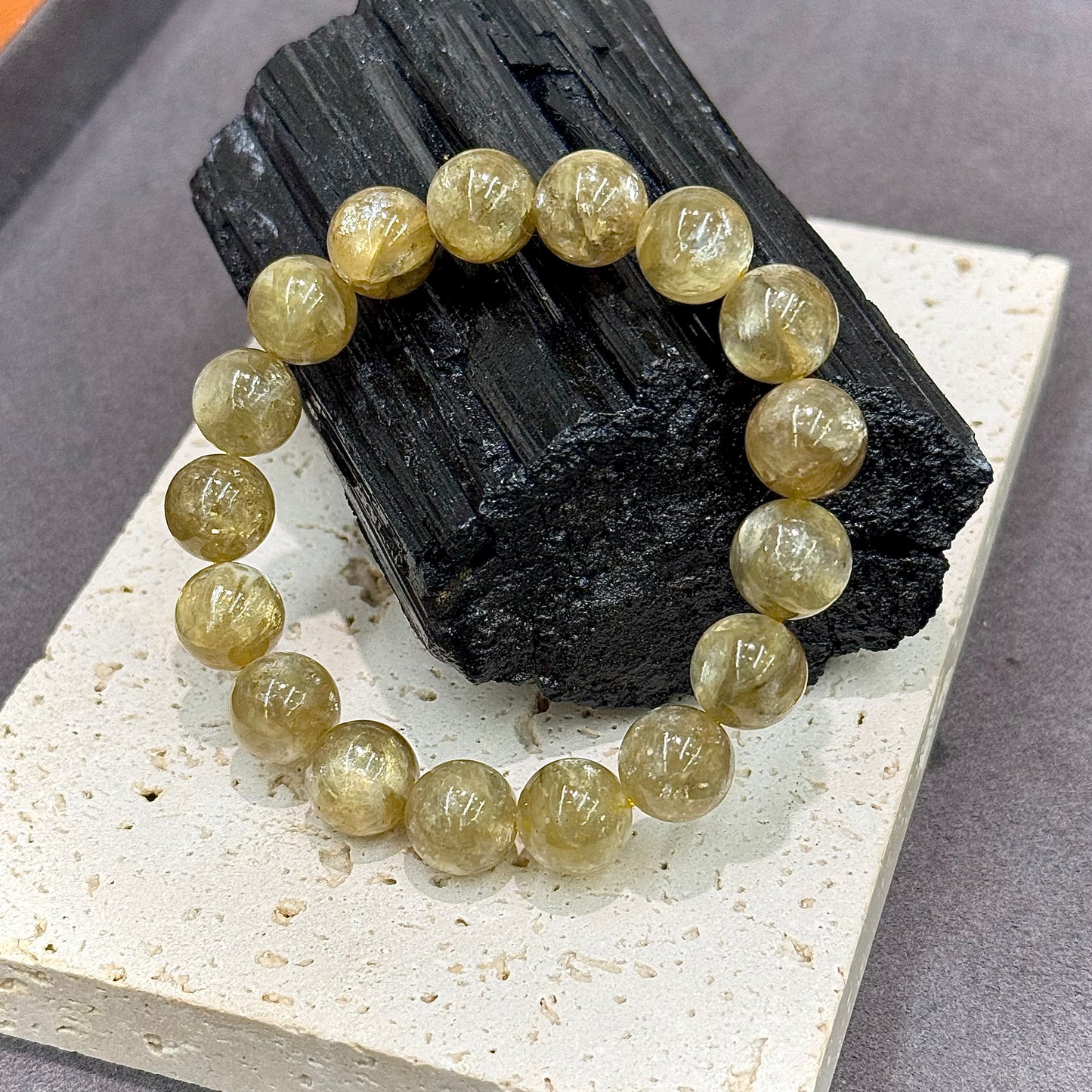 Golden Emerald (Yellow-Green) Bracelet - Golden Verdant · Growth & Vitality