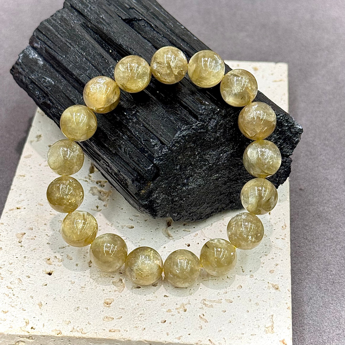Golden Emerald (Yellow-Green) Bracelet - Golden Verdant · Growth & Vitality