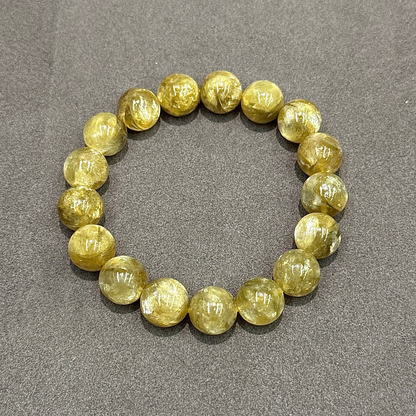 Golden Emerald (Yellow-Green) Bracelet - Golden Verdant · Growth & Vitality