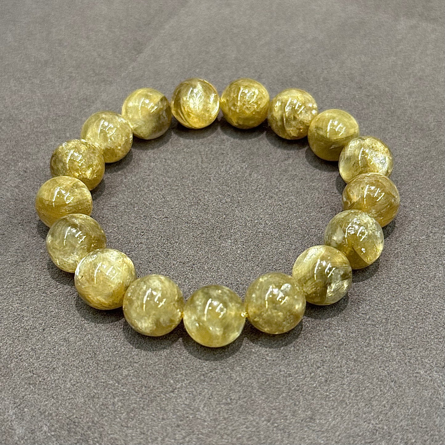 Golden Emerald (Yellow-Green) Bracelet - Golden Verdant · Growth & Vitality