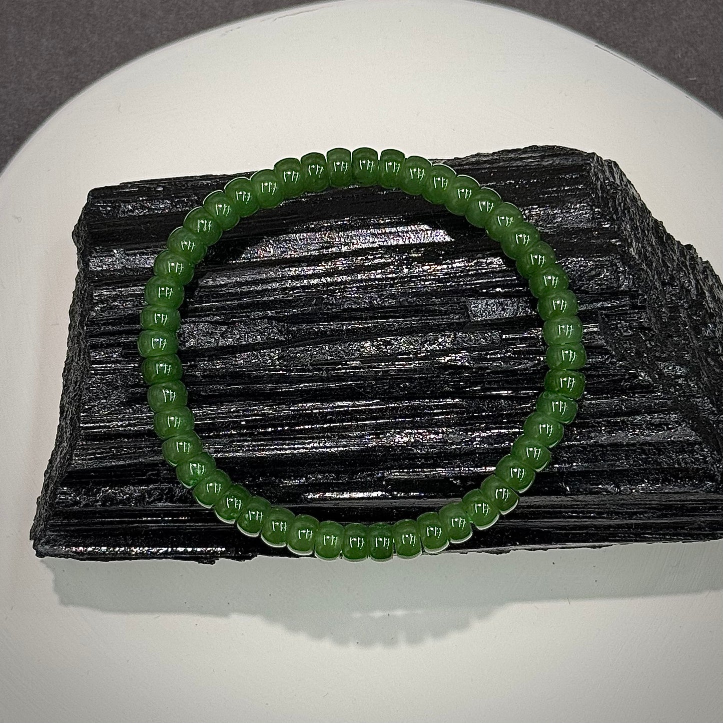 Russian Nephrite Jade Bracelet - Harvest Year 丰年