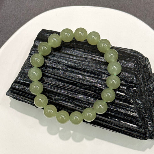Hetian Nephrite Jade Bracelet - Ice Lake 冰湖