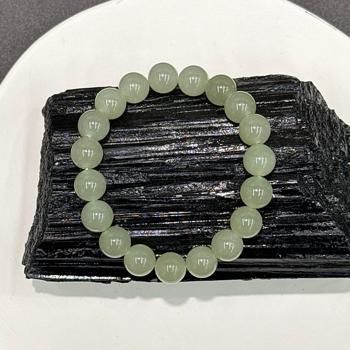 Hetian Nephrite Jade Bracelet - Light Frost 轻霜