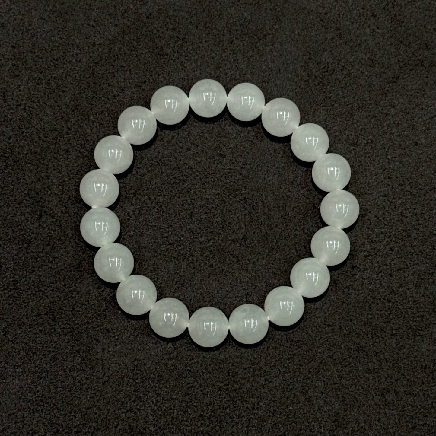 White Hetian Nephrite Jade Bracelet - Purity 白