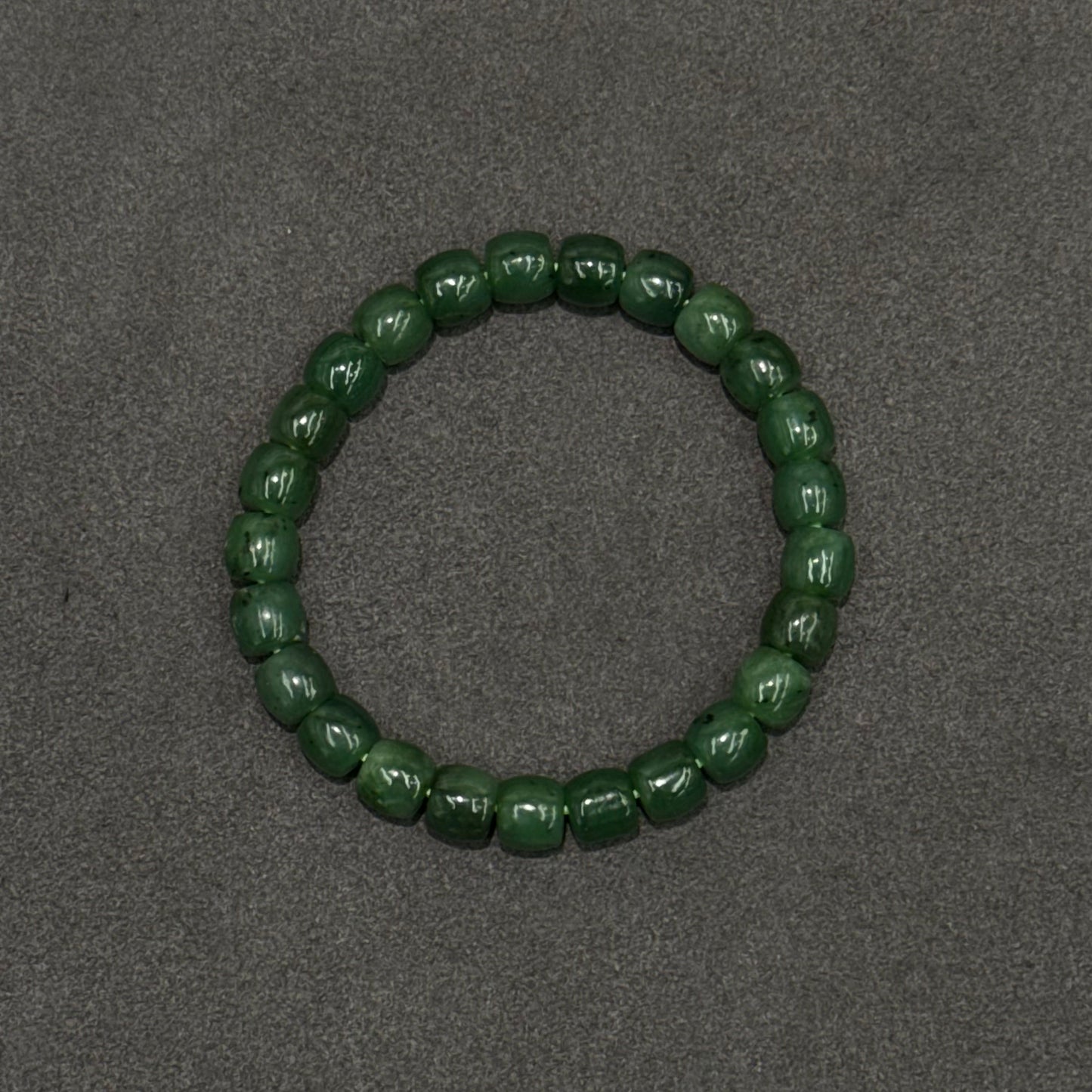 Russian Nephrite Jade Bracelet - Forest 森
