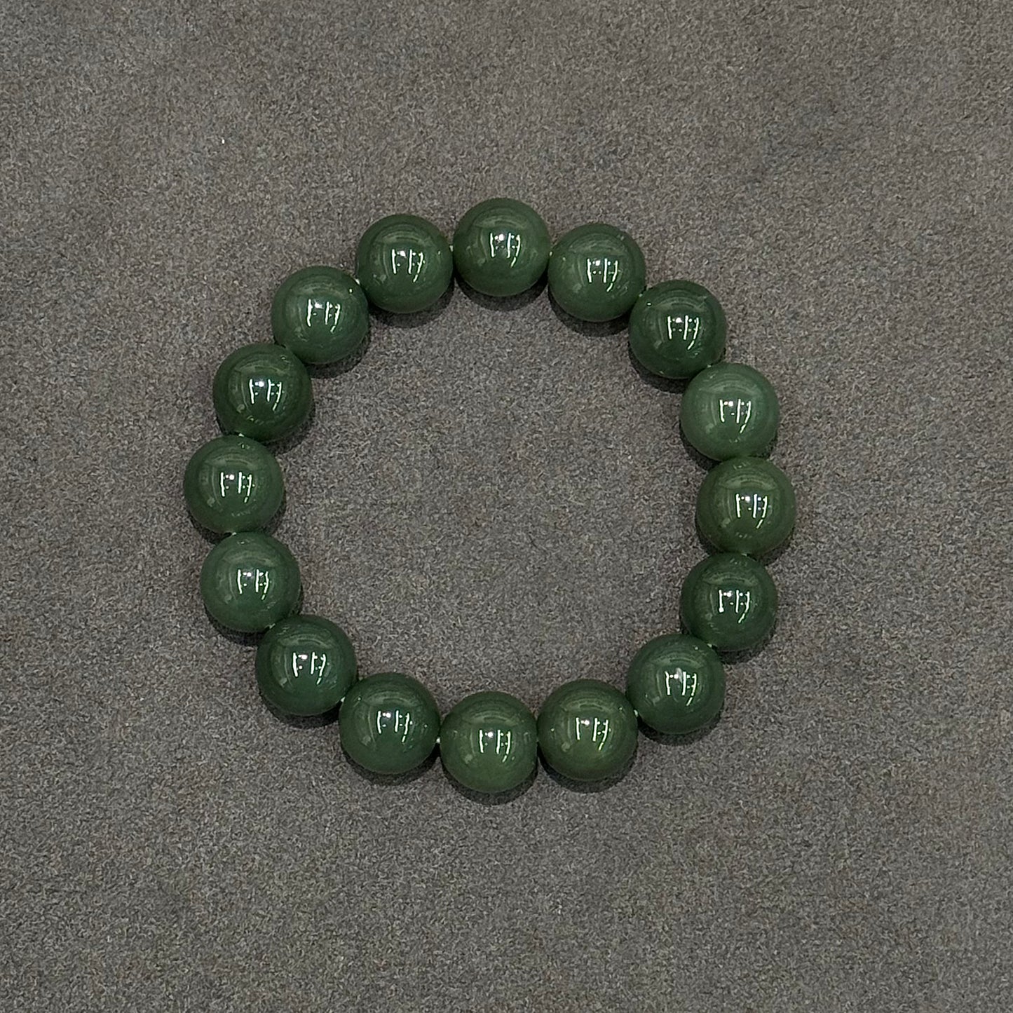 Chinese Qiemo Blue Hetian Nephrite Jade Bracelet - Ink Orchid 墨兰