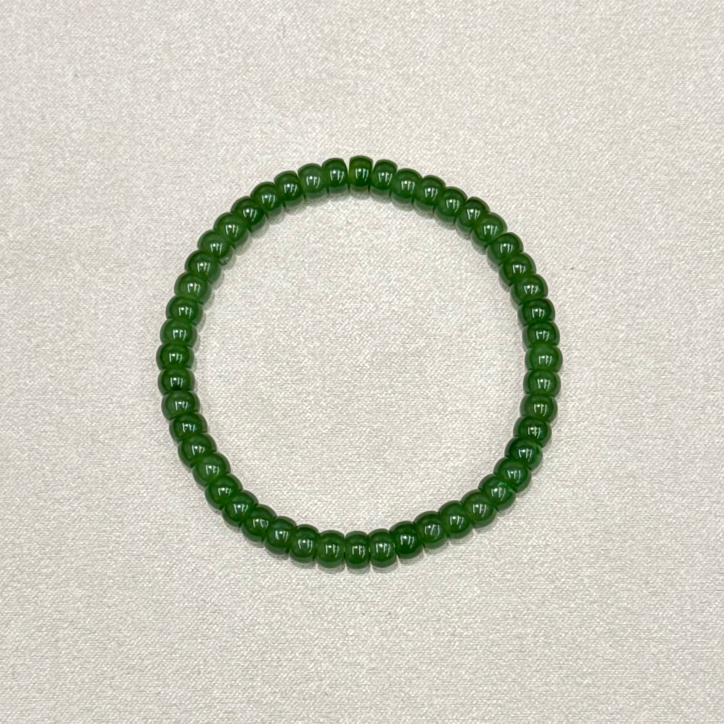 Russian Nephrite Jade Bracelet - Harvest Year 丰年