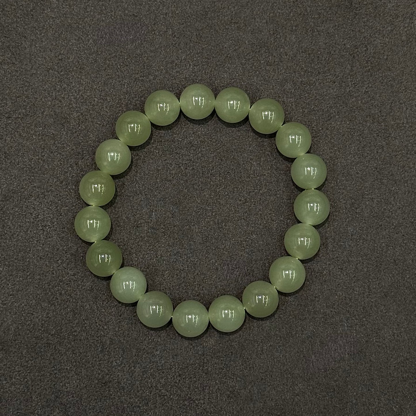 Hetian Nephrite Jade Bracelet - Light Frost 轻霜