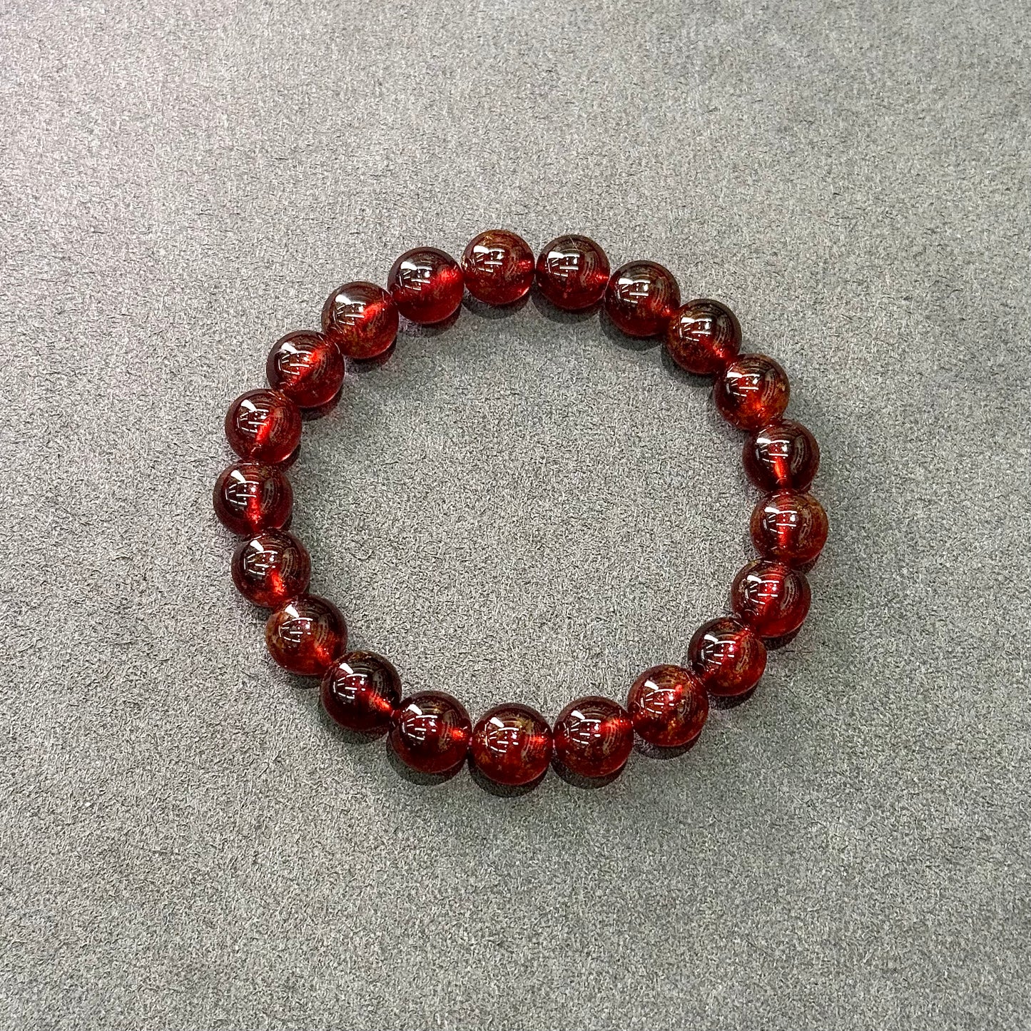 Sparkling Red Garnet Bracelet - Starlit Merlot
