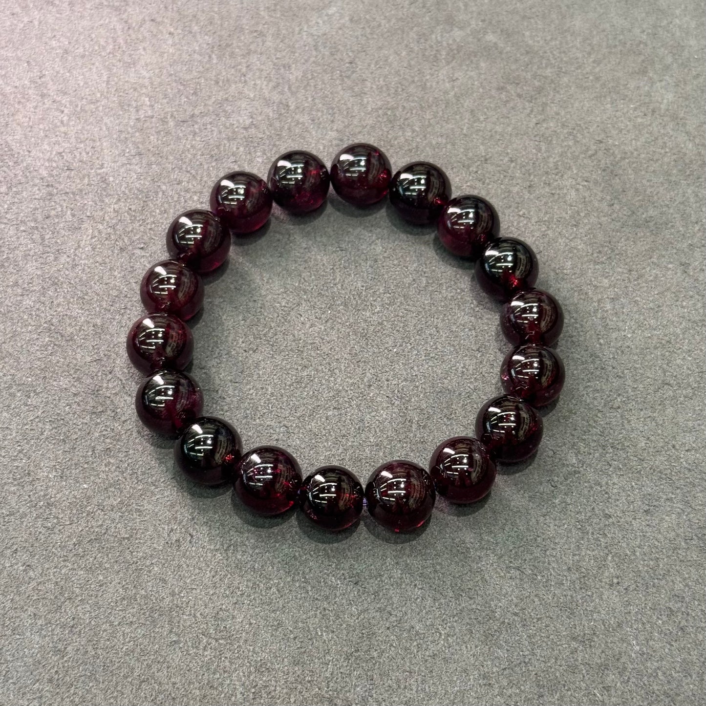 Mozambique Garnet Bracelet - Midnight Wine