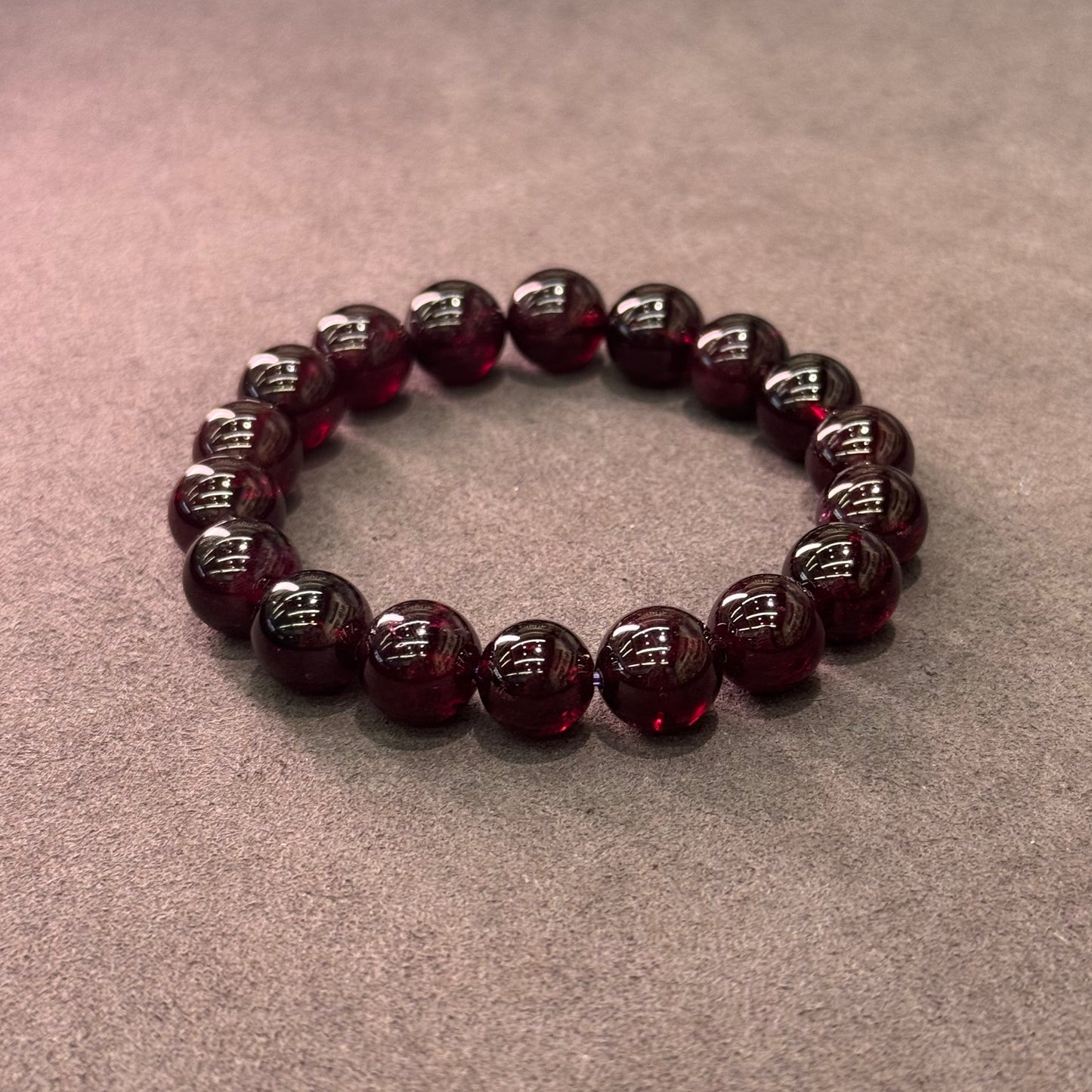 Mozambique Garnet Bracelet - Midnight Wine