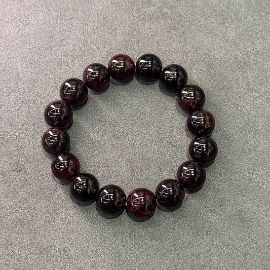 Mozambique Garnet Bracelet - Crimson Royale