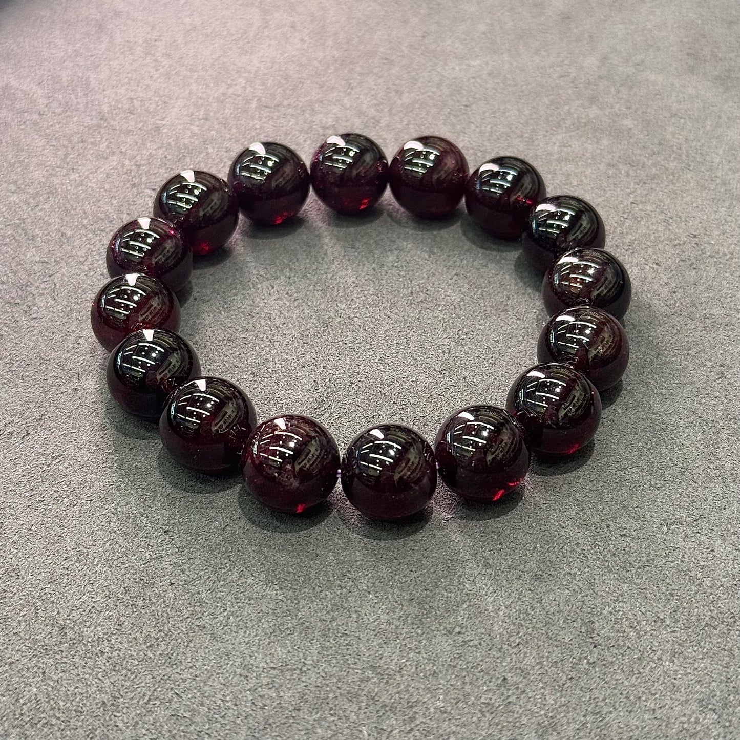 Mozambique Garnet Bracelet - Crimson Royale