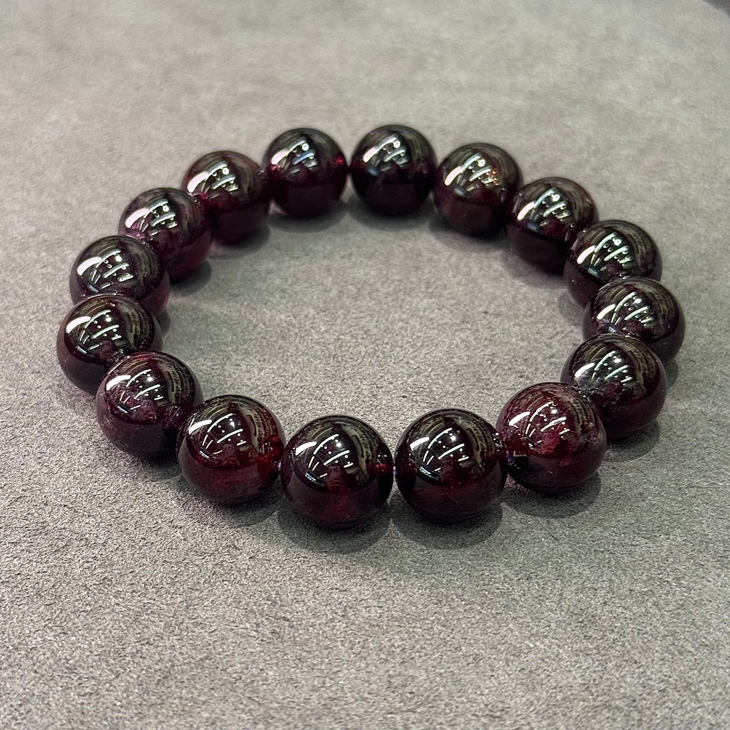 Mozambique Garnet Bracelet - Crimson Royale