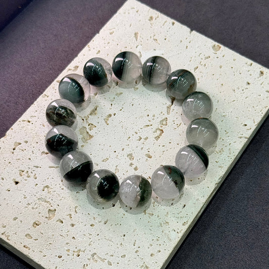 Green Phantom Quartz Bracelet - Emerald Fortune