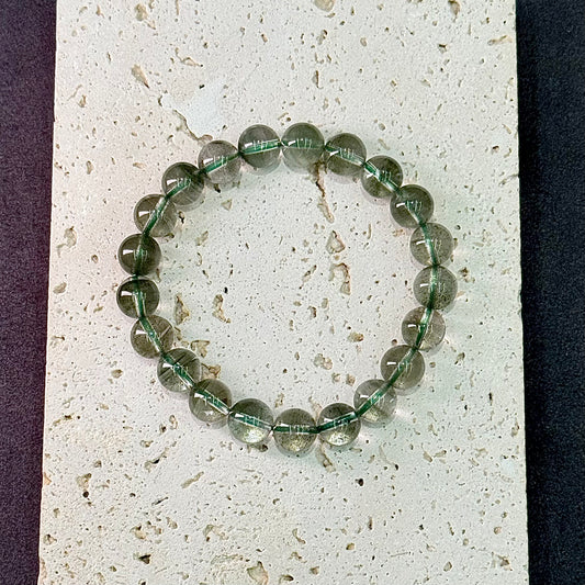 Green Phantom Quartz Bracelet - Jade Star Celestial Field