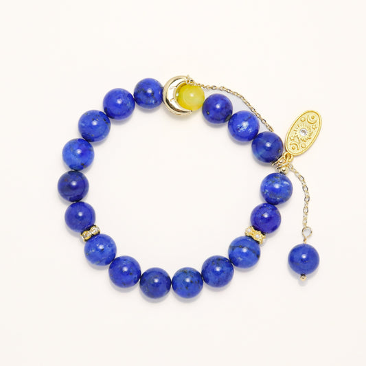 Meditate Day & Night - Lapis Lazuli Bracelet