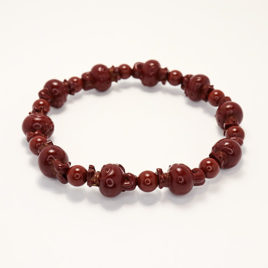 Rabbit Bless - Cinnabar Bracelet