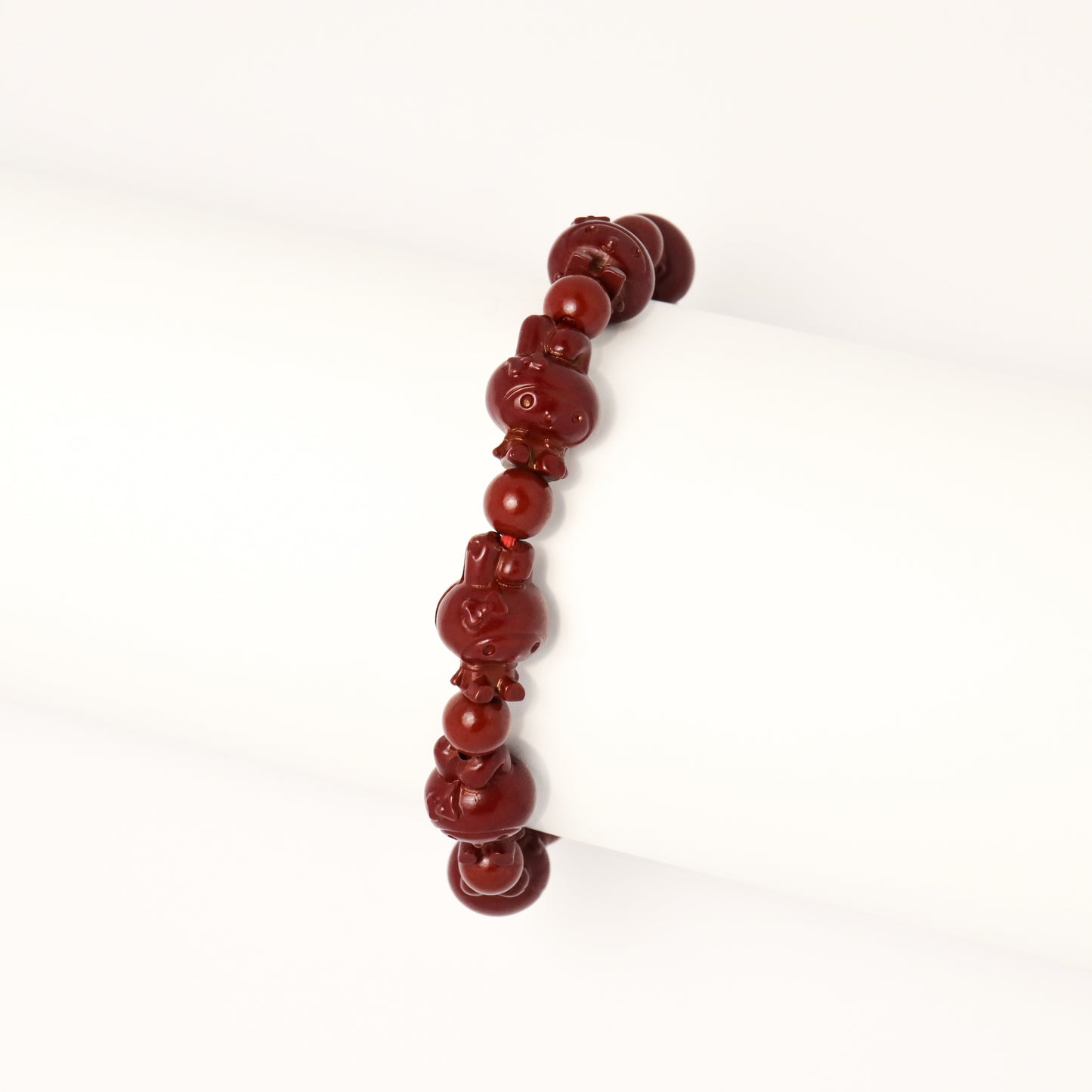 Rabbit Bless - Cinnabar Bracelet