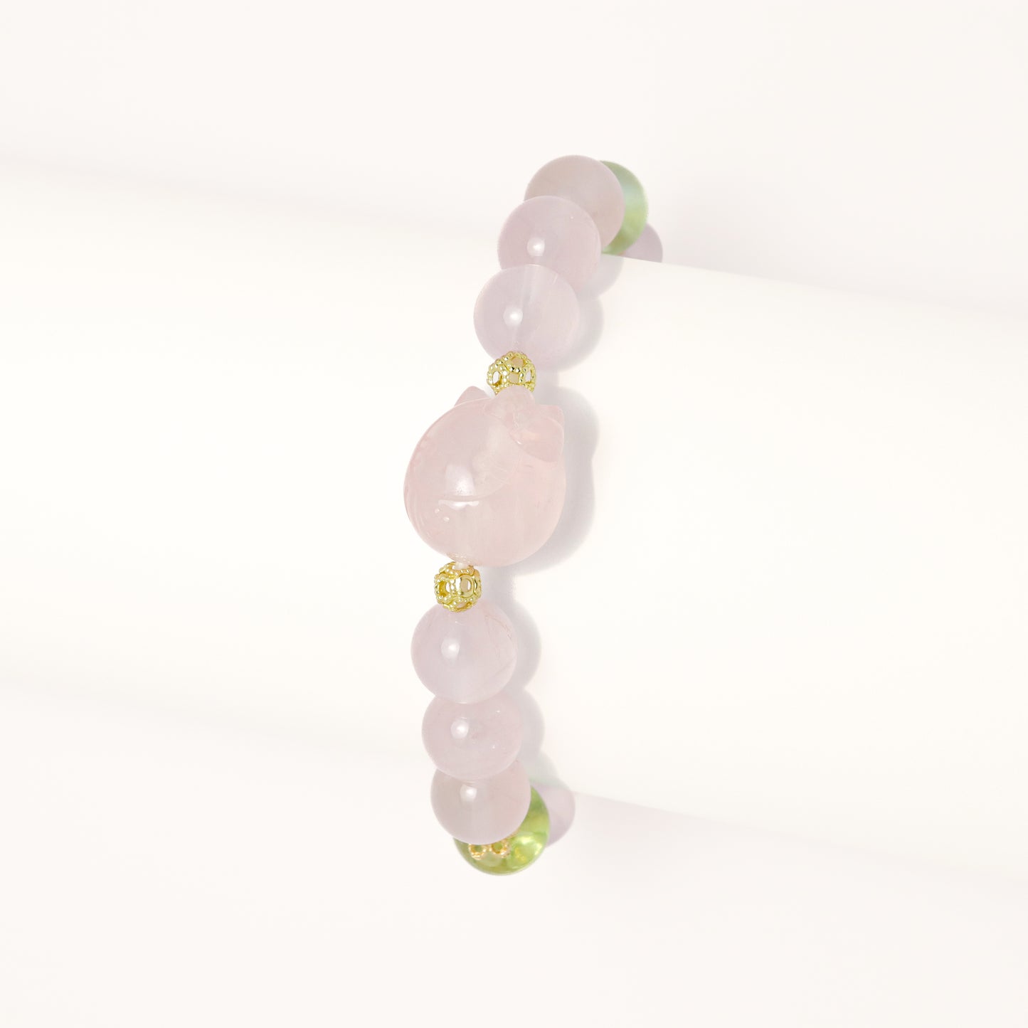 Fairy Maiden - Rose Quartz & Fluorite Bracelet