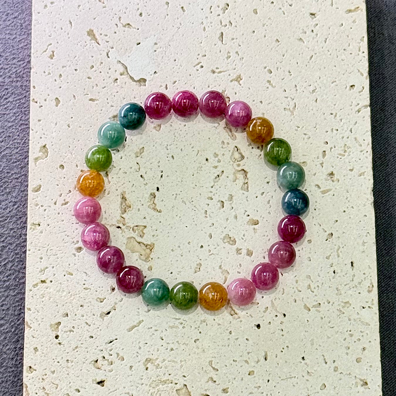 Candy Tourmaline Bracelet 浓郁糖果碧玺 - Vibrant Sweetness 糖果盛宴 🍭✨