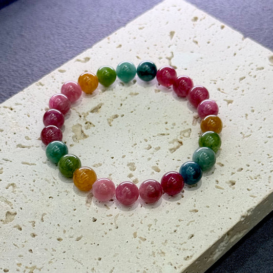 Candy Tourmaline Bracelet 浓郁糖果碧玺 - Vibrant Sweetness 糖果盛宴 🍭✨