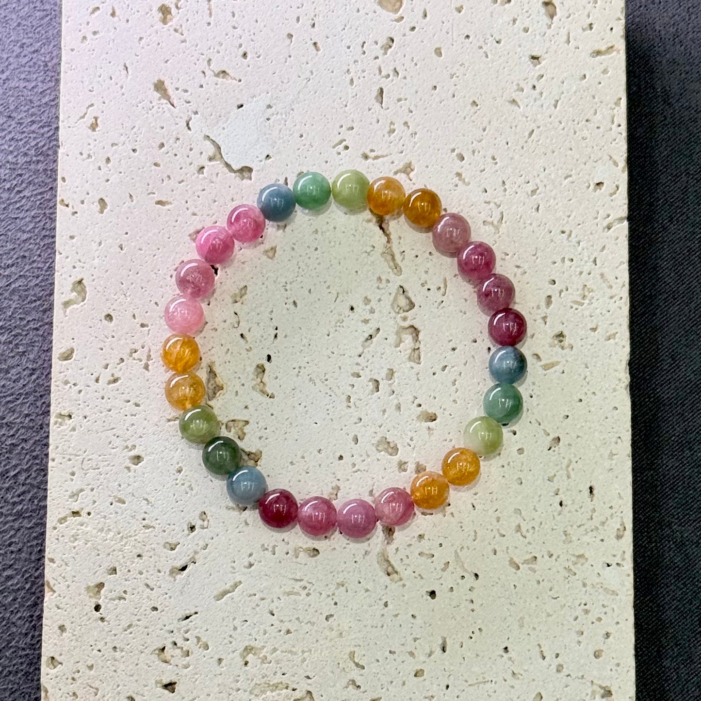 Pastel Tourmaline Bracelet 碧玺 - Icecream Macaron 马卡龙冰激凌 🌸🍦
