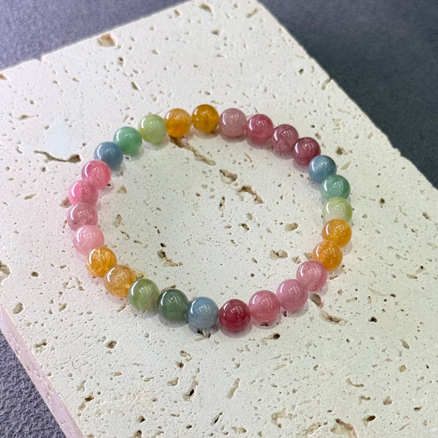 Pastel Tourmaline Bracelet 碧玺 - Icecream Macaron 马卡龙冰激凌 🌸🍦