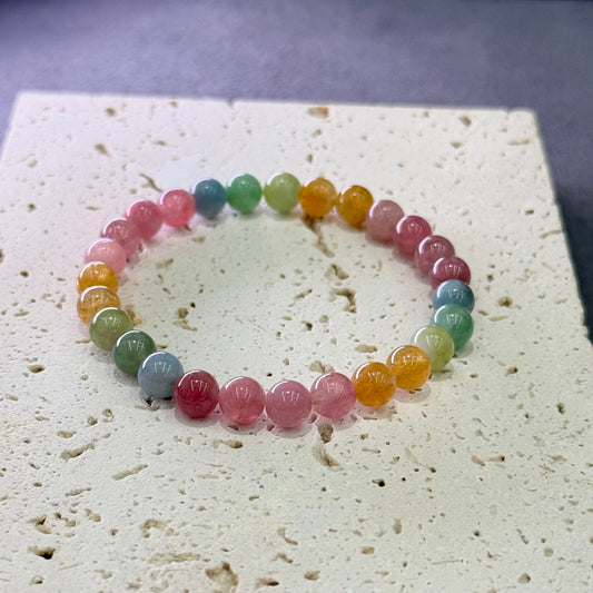 Pastel Tourmaline Bracelet 碧玺 - Icecream Macaron 马卡龙冰激凌 🌸🍦