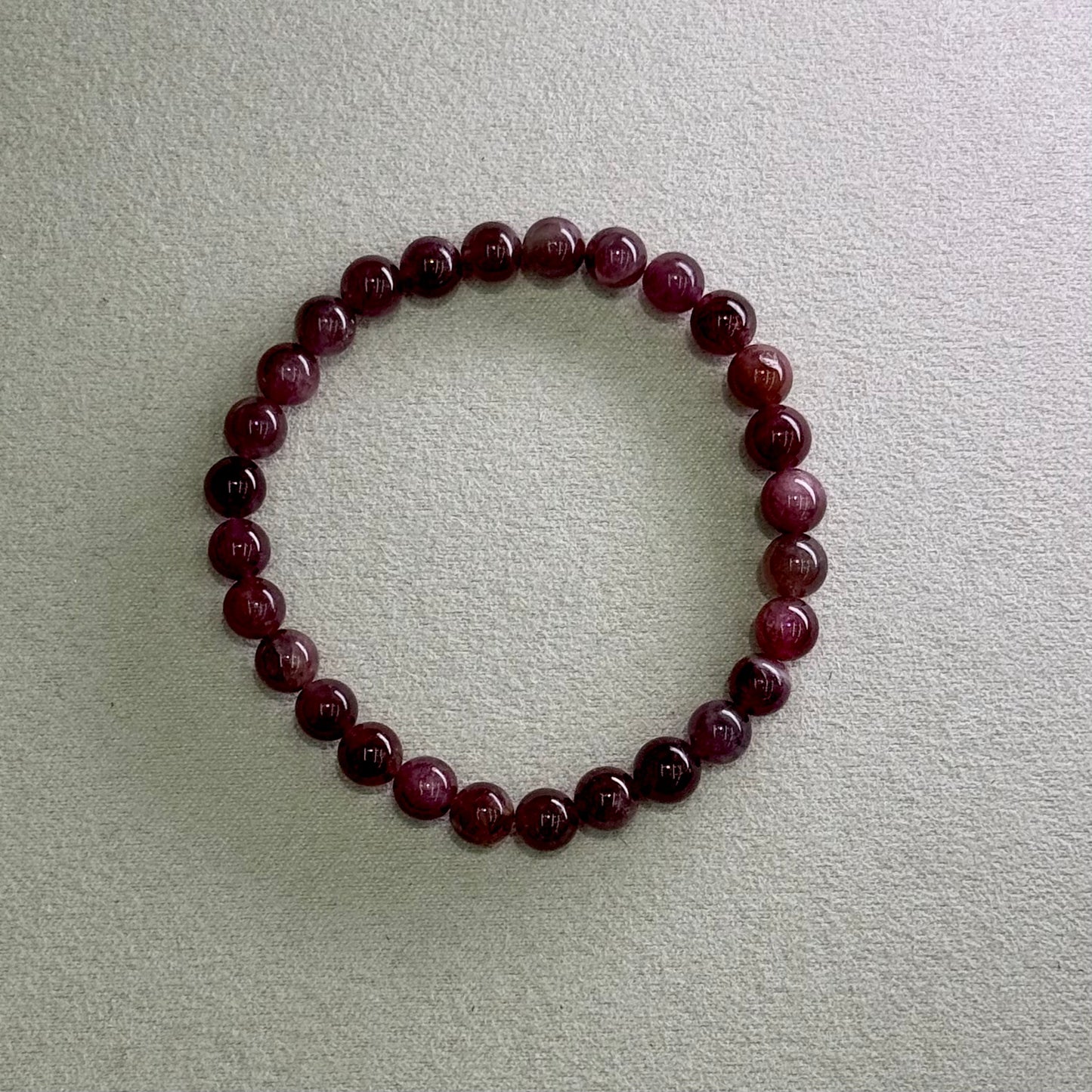 Rubellite Tourmaline Bracelet 卢比莱/粉碧玺 - Ruby Bloom 红蔷🌹❤️