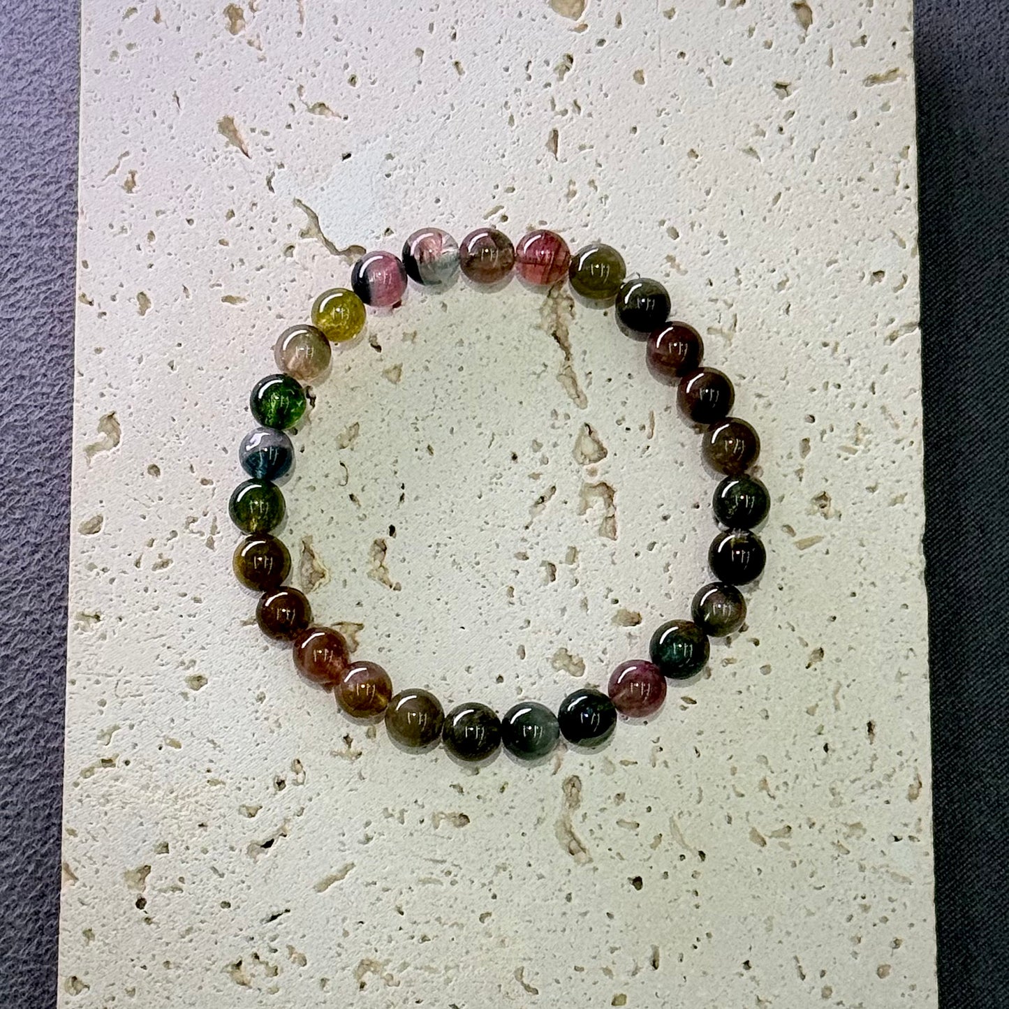Watermelon Tourmaline Bracelet 西瓜碧玺 - Summer Orchard 夏果🍉🌸
